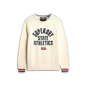 Sweter damski Superdry Slouchy Intarsia