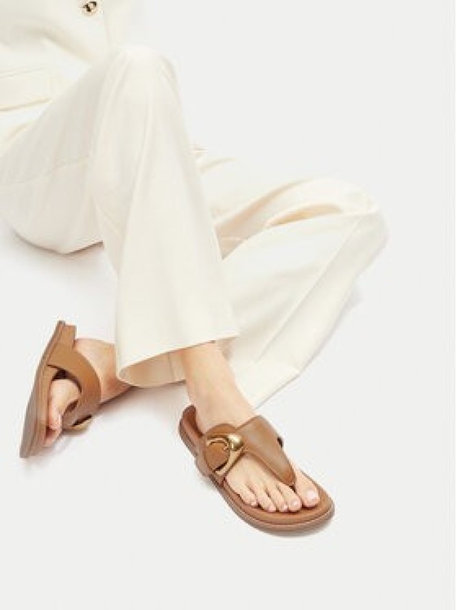 Gino Rossi Japonki CLAUDIE-R25SS03088 Brązowy