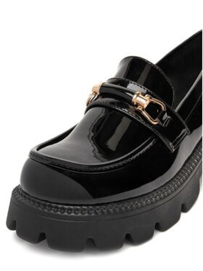 DeeZee Loafersy FBD-20306 Czarny