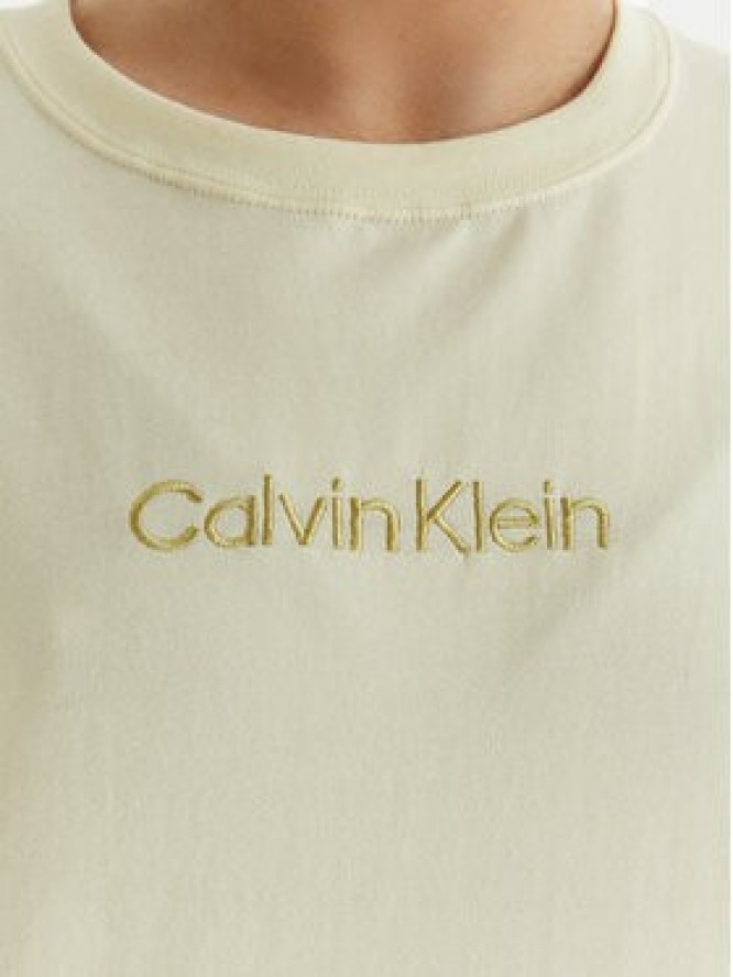 Calvin Klein Underwear T-Shirt LV00QS7593 Żółty Relaxed Fit