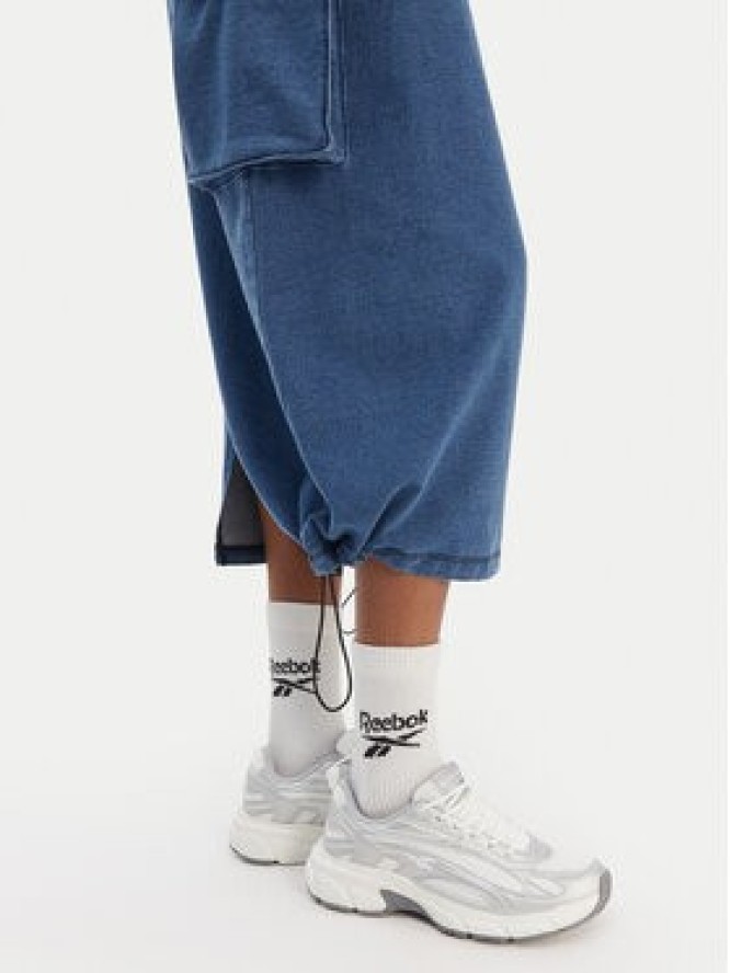 Reebok Spódnica midi Naida RK25487CCW Niebieski Regular Fit