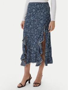 Desigual Spódnica jeansowa Anem 26SWFW04 Niebieski Regular Fit