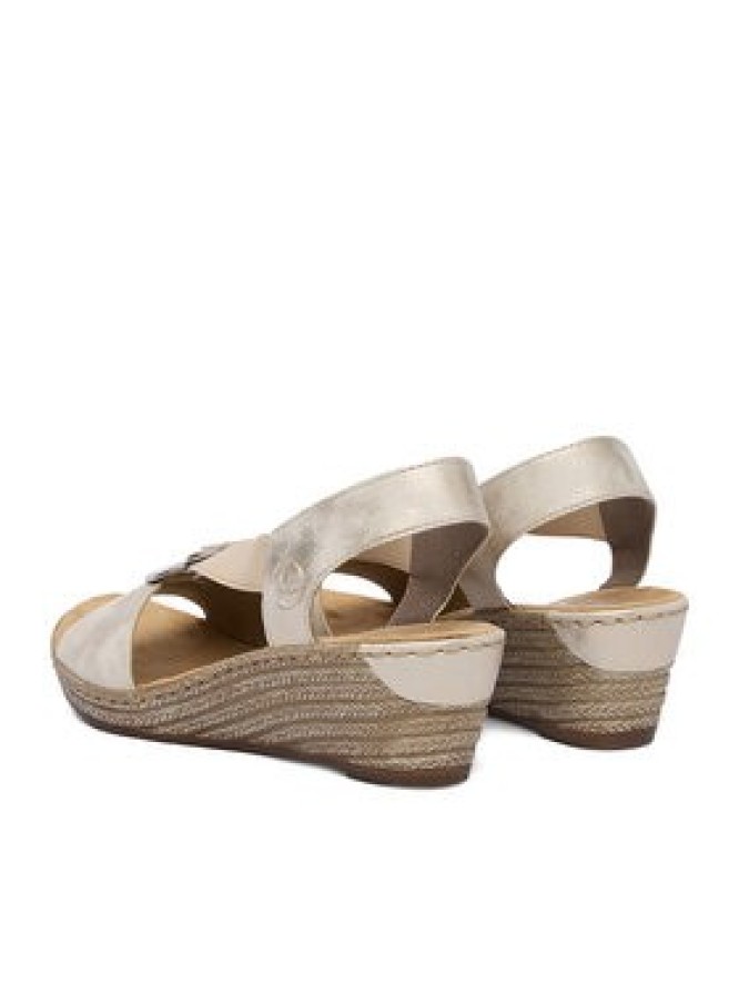 Rieker Sandały CEO-624H6-60 Beżowy