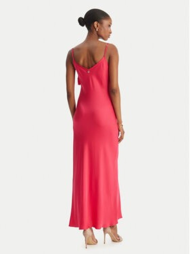 Fracomina Sukienka koktajlowa FS26SD2007W58301 Różowy Slim Fit