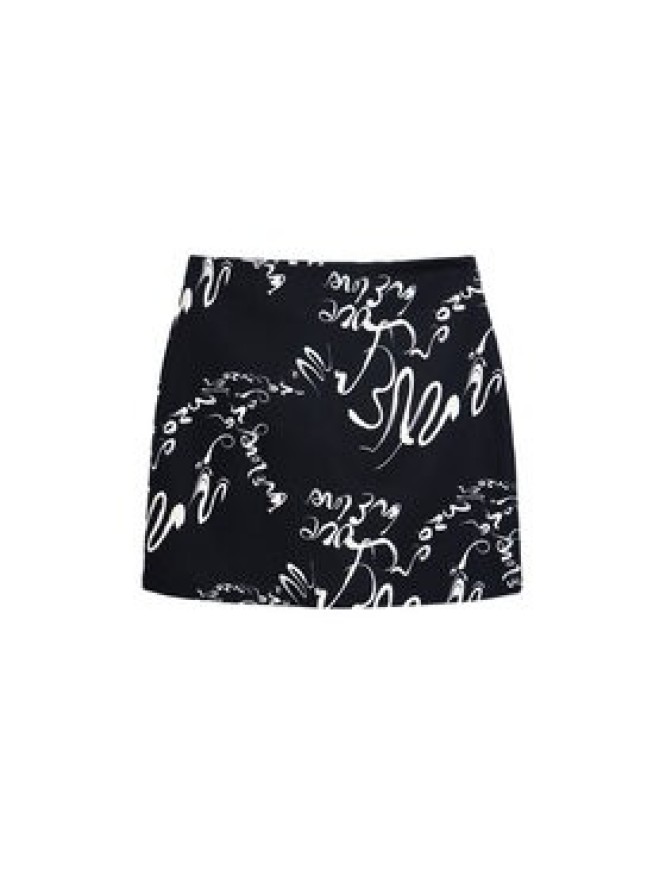 Desigual Spódnica mini 25SWFW03 Czarny Regular Fit