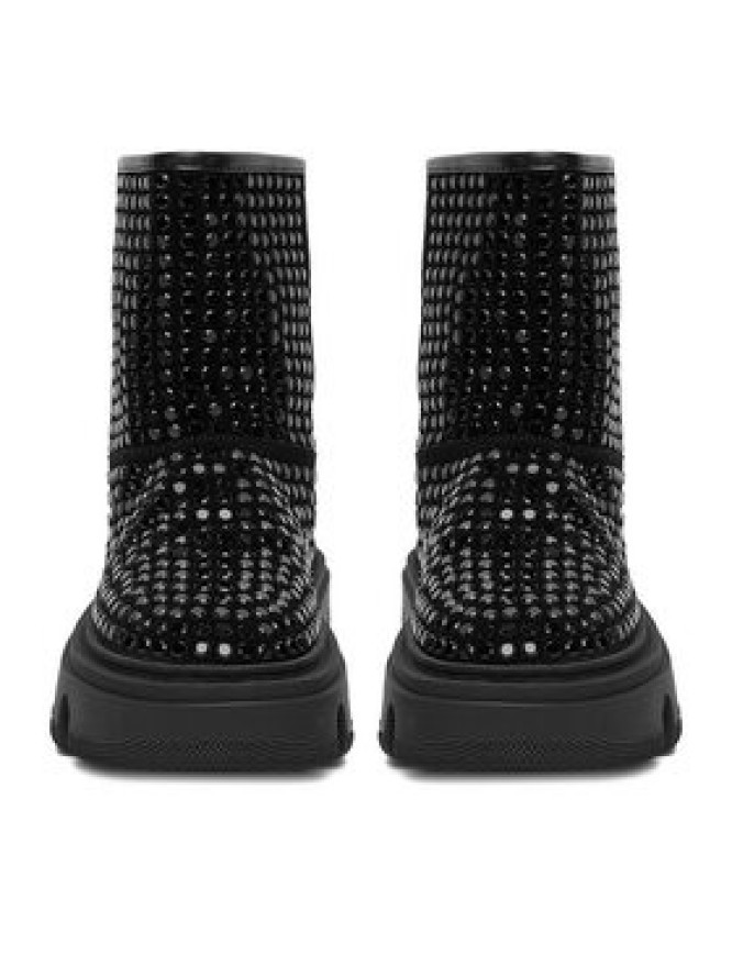 Eva Minge Śniegowce EO-NIKI-LT1748-1 Czarny