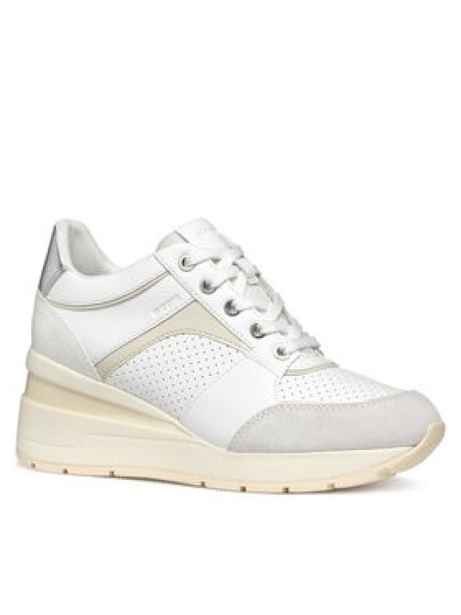 Geox Sneakersy D Zosma D558LA 08522 C1352 Biały