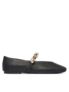 Steve Madden Baleriny Poppin Flat 11005437 Czarny