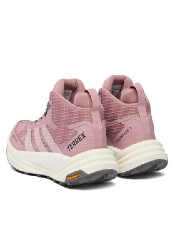 adidas Trekkingi Terrex Free Hiker 3 Mid Gore-Tex Hiking Shoes KI8272 Różowy