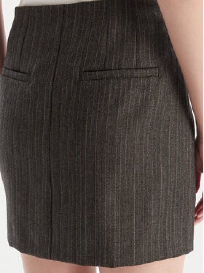 Marella Spódnica mini Litanie 2523106112 Szary Slim Fit