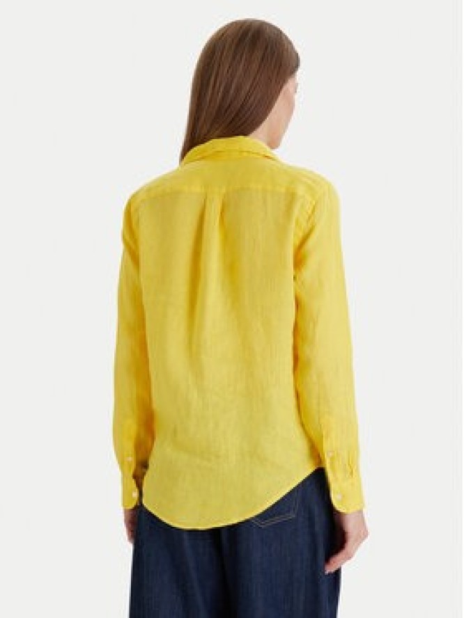 Polo Ralph Lauren Koszula 211970730 Żółty Classic Fit
