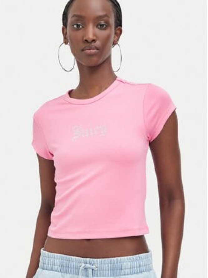Juicy Couture T-Shirt JCWCT226326 Różowy Slim Fit