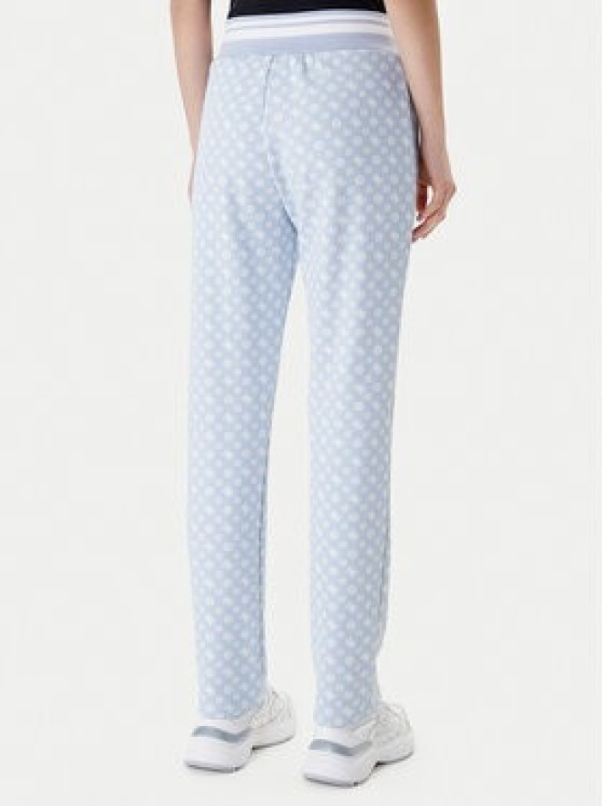 Guess Spodnie dresowe V5YB20 KB212 Błękitny Regular Fit