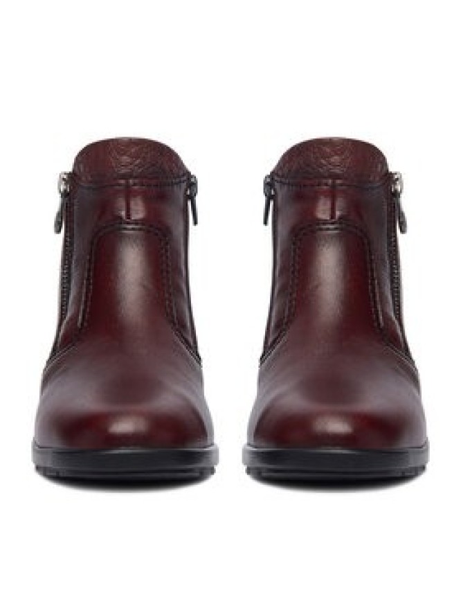 Rieker Botki CEO-L4861-35 Bordowy