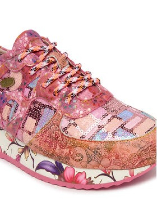 Laura Vita Sneakersy Delphine 07 Różowy