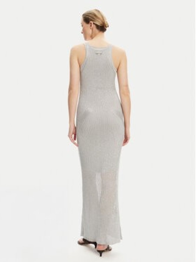 PINKO Sukienka dzianinowa Nelson 105146 A2LO Szary Regular Fit