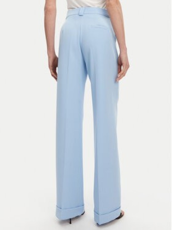 Maryley Spodnie materiałowe 25EB537/M26/43MA Błękitny Regular Fit