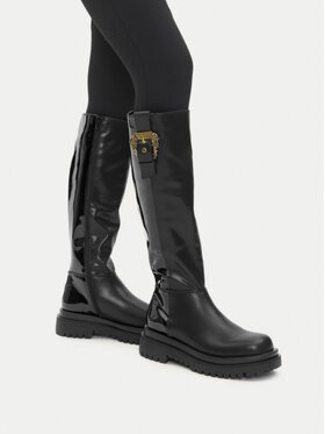 Versace Jeans Couture Kozaki 79VA3S65 Czarny