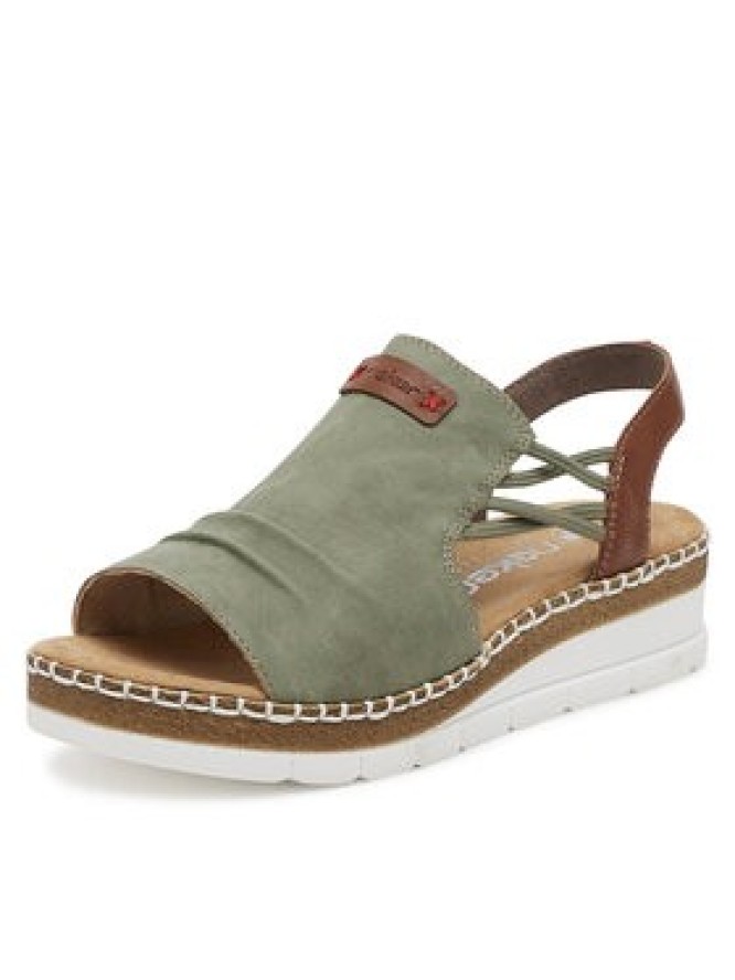 Rieker Sandały CEO-V1261-52 Zielony
