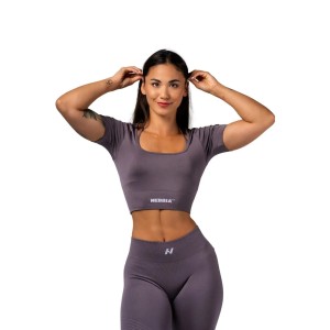 T-shirt damski Nebbia Flow Seamless Shaping