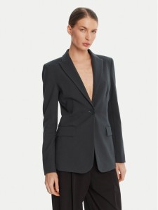 PINKO Marynarka 104903 A24C Zielony Regular Fit