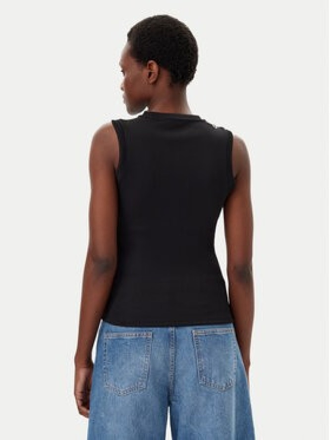 HUGO Top Delanive 50534050 Czarny Slim Fit