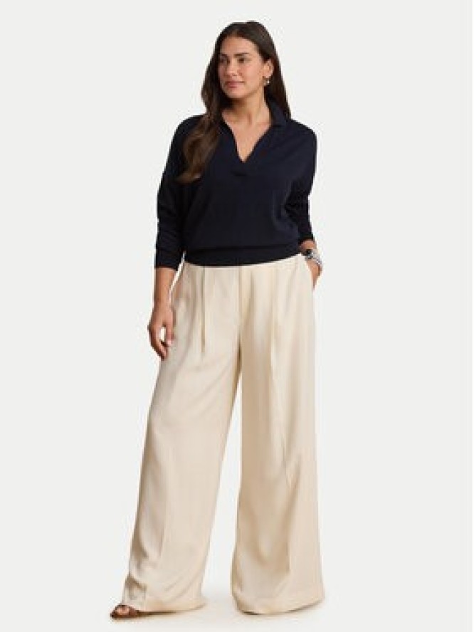 LAUREN RALPH LAUREN Sweter 200P14056003 Granatowy Regular Fit