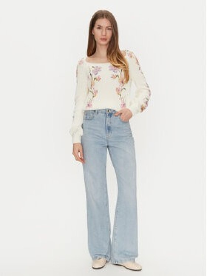 TWINSET Sweter 251TP3642 Beżowy Regular Fit