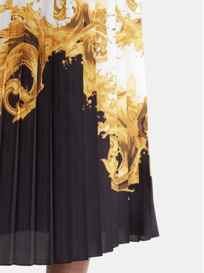 Versace Jeans Couture Spódnica plisowana 80HAE8P5 NS806 Czarny Regular Fit
