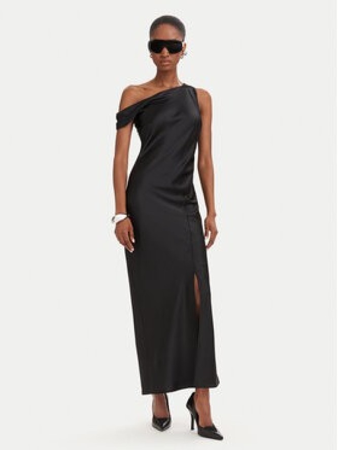 HUGO Sukienka koktajlowa 50570920 Czarny Slim Fit