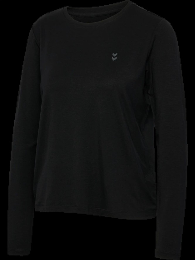 hummel Koszulka z długim rękawem hmlYOGA SOFT LOOSE W w TENCEL™ – Czarny