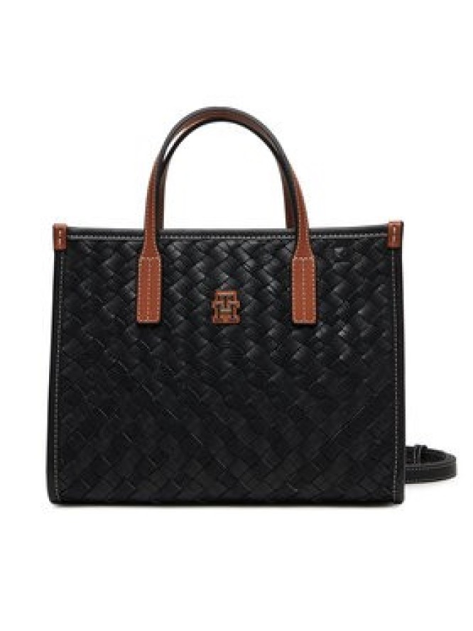 Tommy Hilfiger Torebka Th City Mini Tote AW0AW18393 Czarny