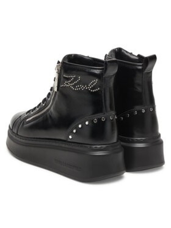 KARL LAGERFELD Sneakersy KL63534 Czarny