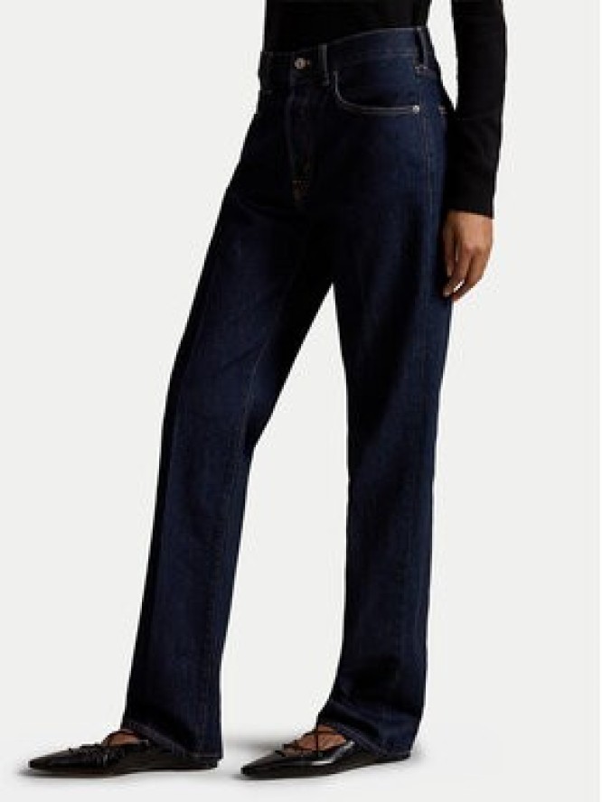 Polo Ralph Lauren Jeansy 211B17117001 Granatowy Regular Fit