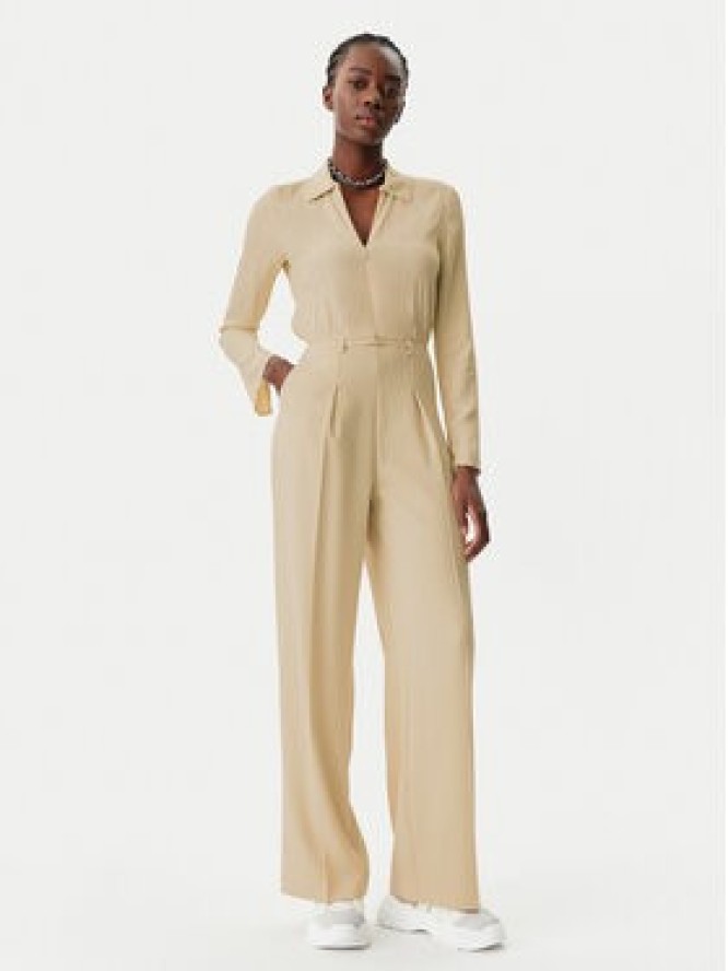 Patrizia Pepe Kombinezon 8T0047 A545 B814 Beżowy Regular Fit