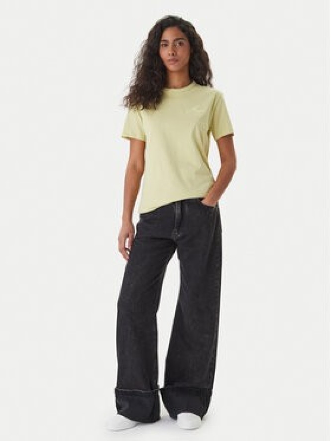 HUGO T-Shirt Damacia_7 50561233 Zielony Regular Fit