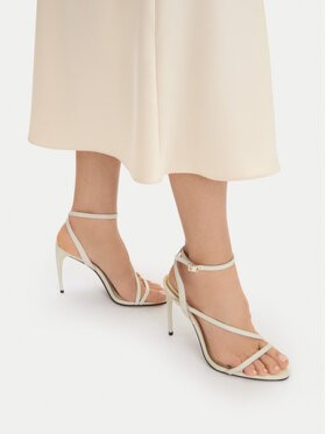 Eva Minge Sandały EO-TORI-LT2035-6 Biały