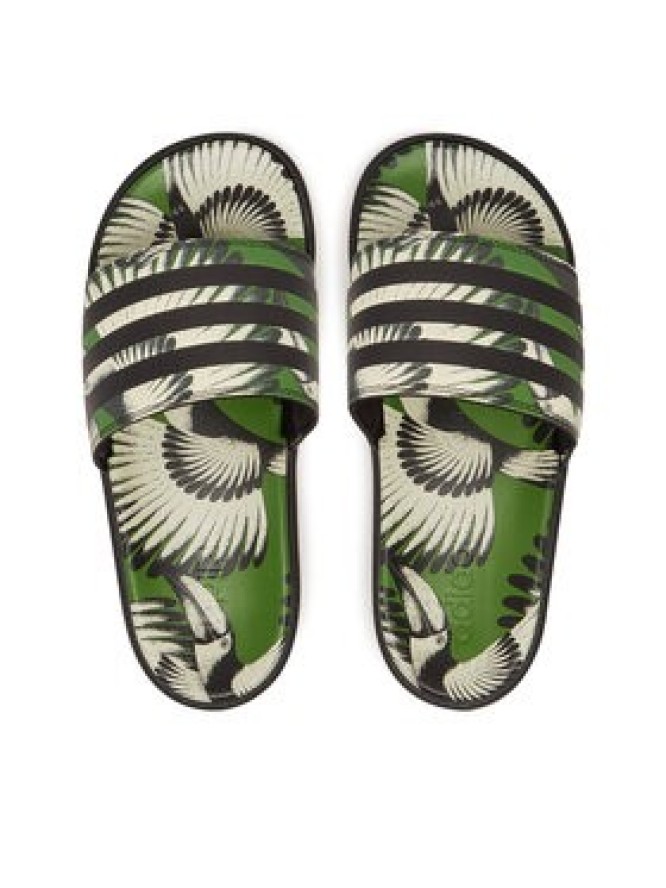 adidas Klapki adilette Platform JI4754 Zielony