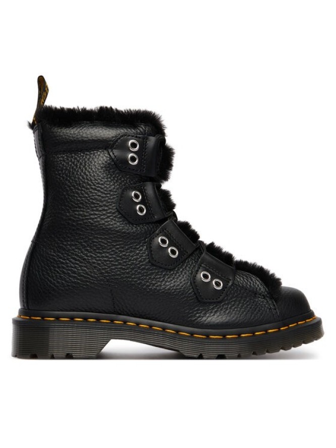 Dr. Martens Trapery 1460 Faux Fur Lined DM31876001 Czarny