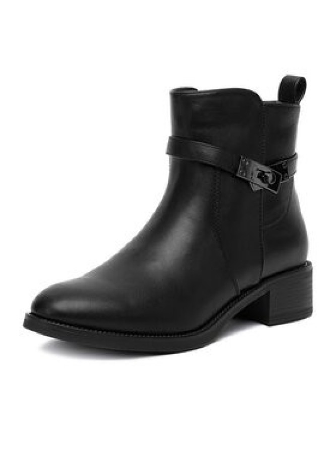 DeeZee Botki HX23002-11 Czarny