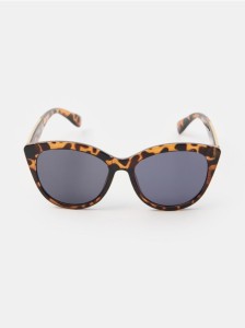 Okulary przeciwsłoneczne w panterkę - wielobarwny