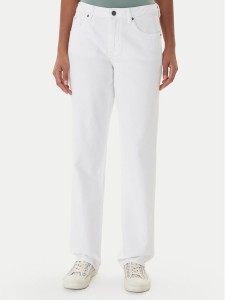 Guess Jeans Jeansy W5YA0I D0131 Biały Boyfriend Fit