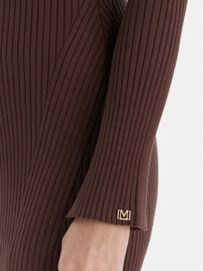 Marciano Guess Sukienka dzianinowa 5BGK55 5891Z Brązowy Regular Fit