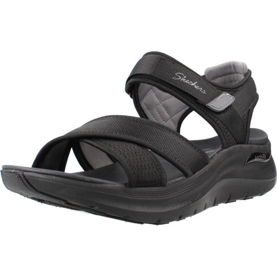 Sandały SKECHERS 164078S Czarny