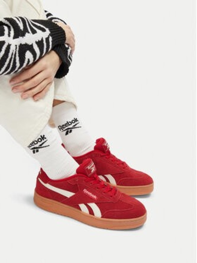 Reebok Sneakersy FORTE LOUNGER DOUBLE UP AR30255WRCI Czerwony