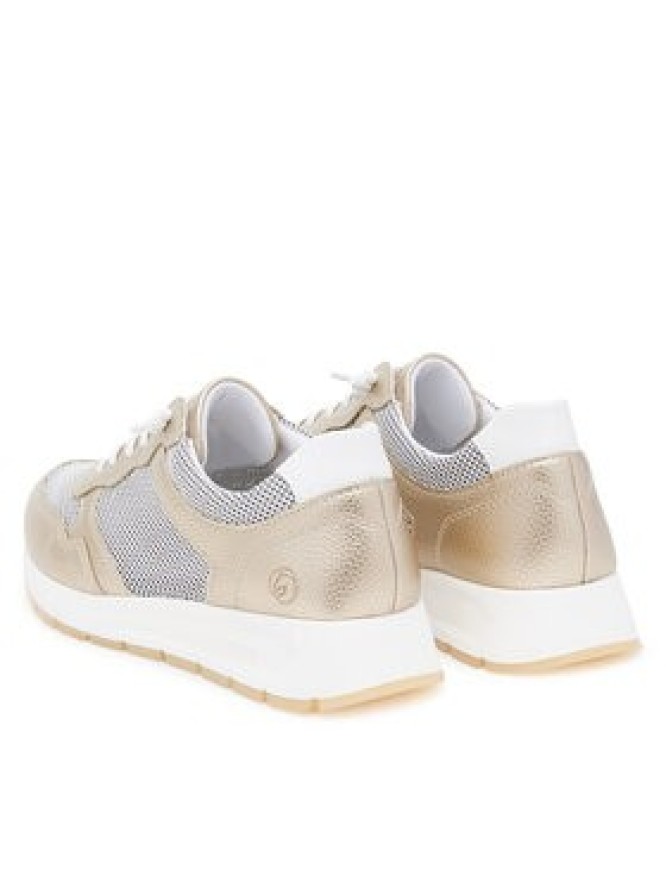 Remonte Sneakersy D2G03-90 Złoty