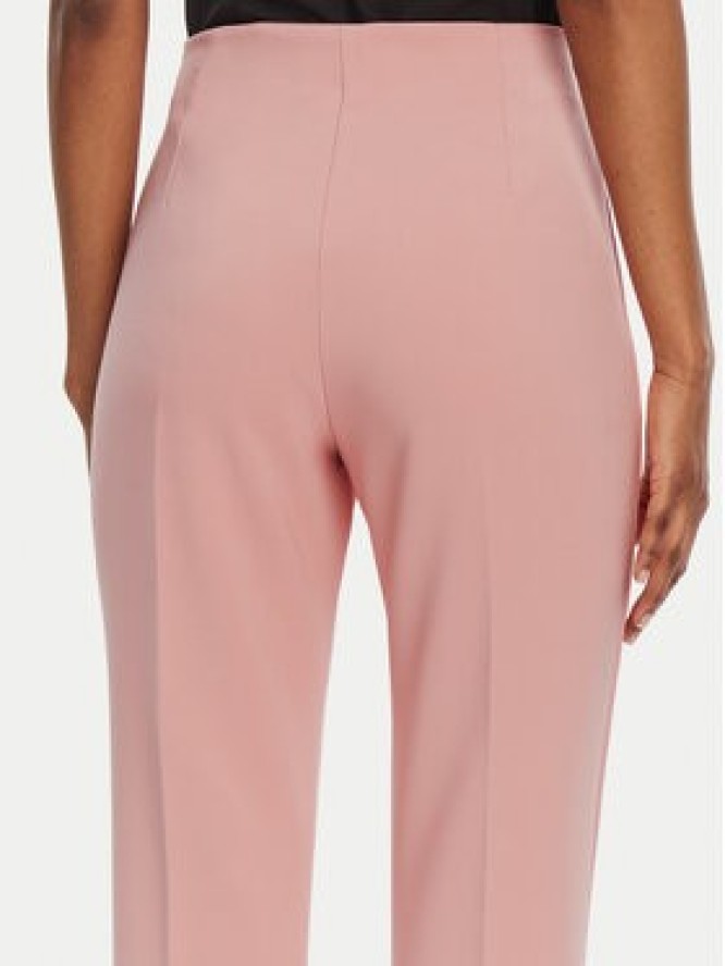 Rinascimento Spodnie materiałowe CFC0122858003 Różowy Regular Fit