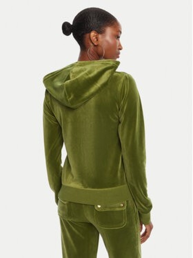 Juicy Couture Bluza Robertson JCAP176G Zielony Slim Fit