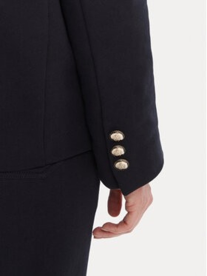 Maryley Marynarka 25IB288/M02/07BL Granatowy Regular Fit