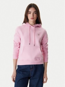 Guess Jeans Bluza W4YQ04 KC811 Różowy Regular Fit